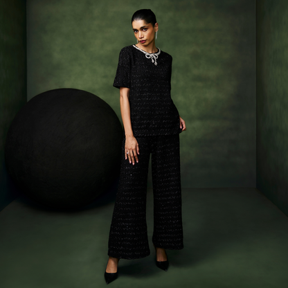 Knit Bow Co-ord Set