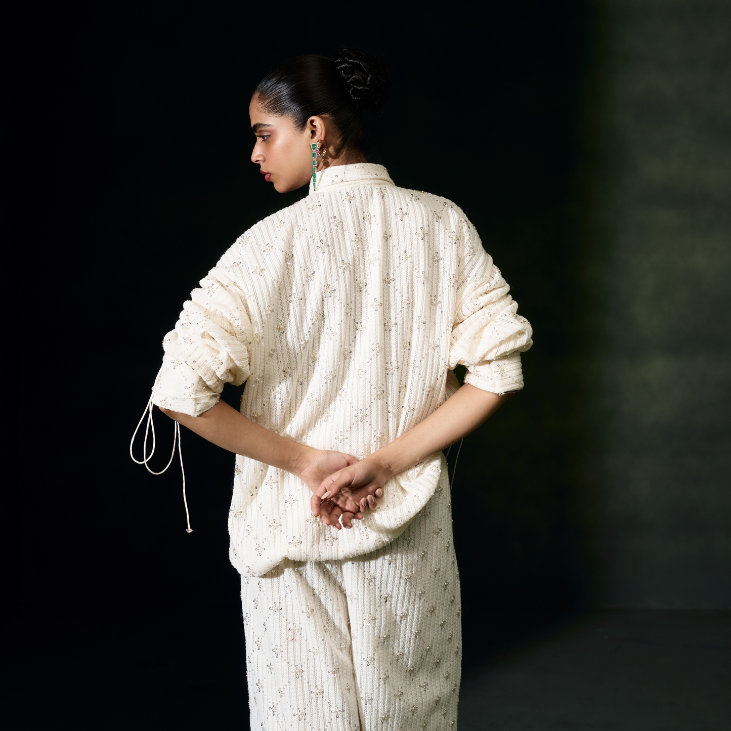 Embellished Knit Co-ord Set