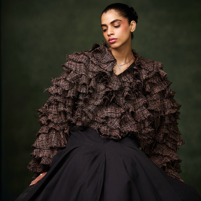 The Drama Jacket Skirt Set