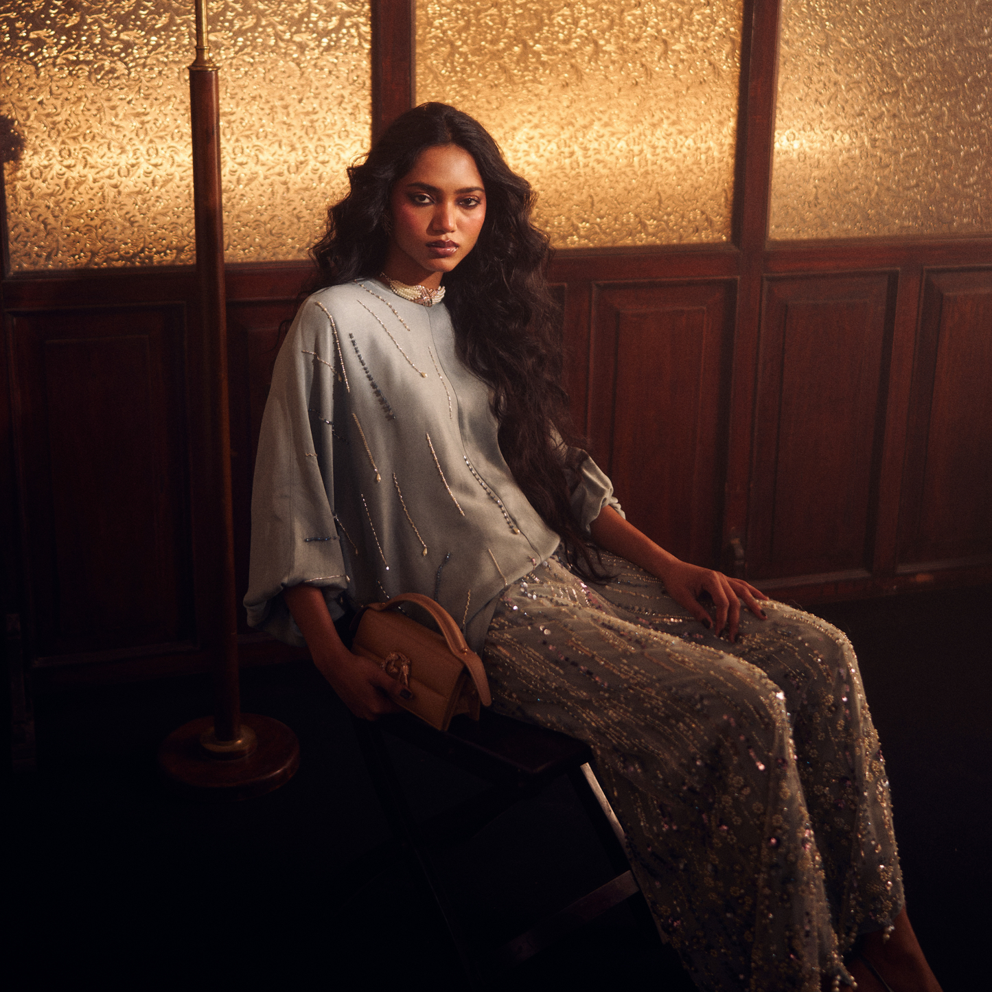 Pearl Embellished Co-ord Set
