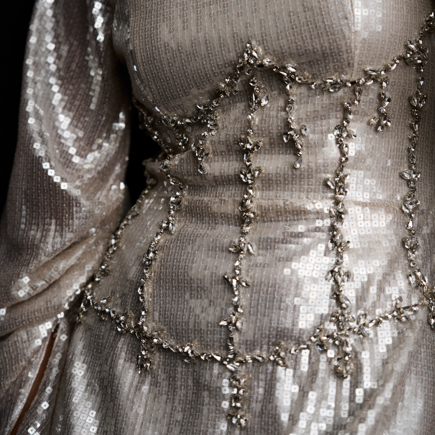 Sequin Corset Dress